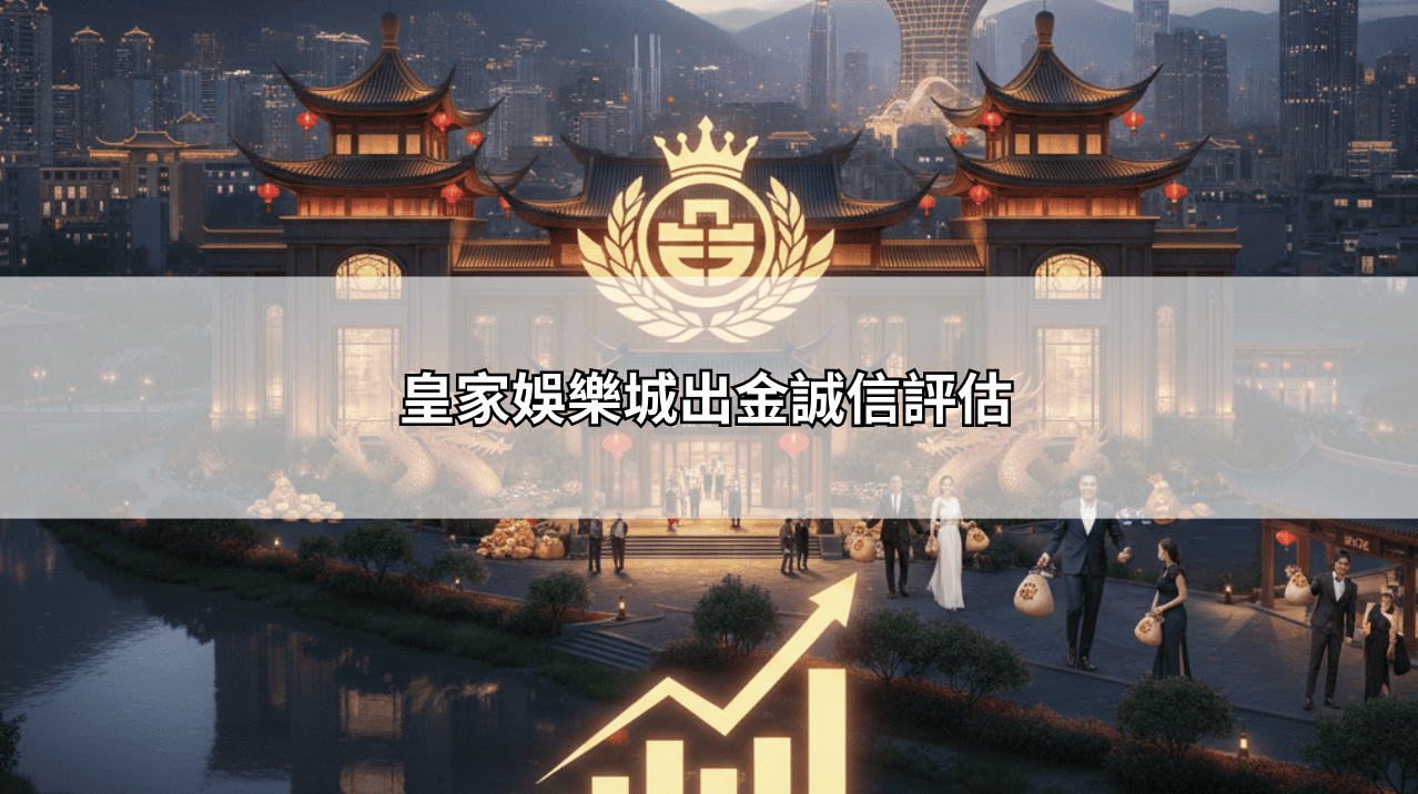 皇家娛樂城出金誠信評估